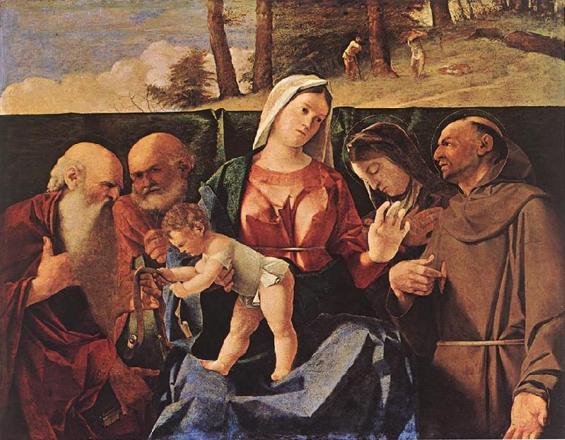  Madonna and Child with Saints